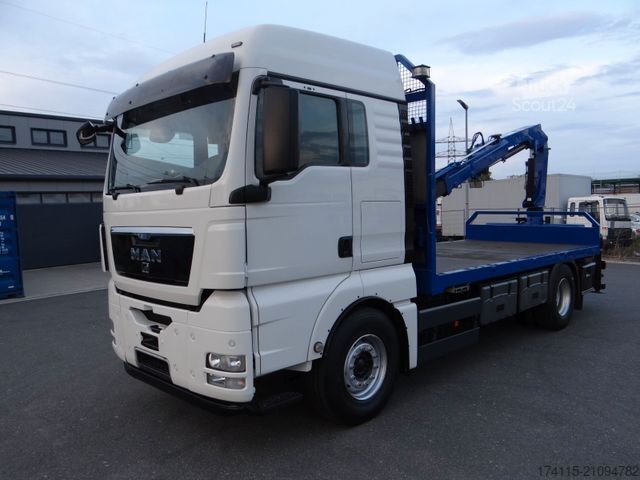 LKW mit Pritsche (offen) MAN TGX 18.440 BL 4x2 Heckkran guter Zustand