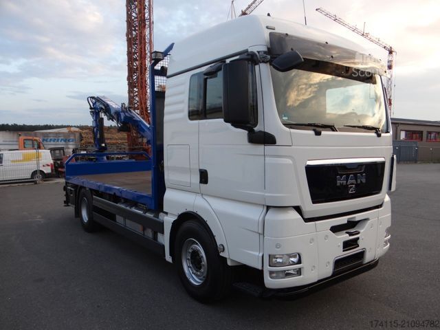 LKW mit Pritsche (offen) MAN TGX 18.440 BL 4x2 Heckkran guter Zustand