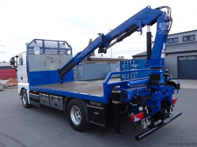 LKW mit Pritsche (offen) MAN TGX 18.440 BL 4x2 Heckkran guter Zustand