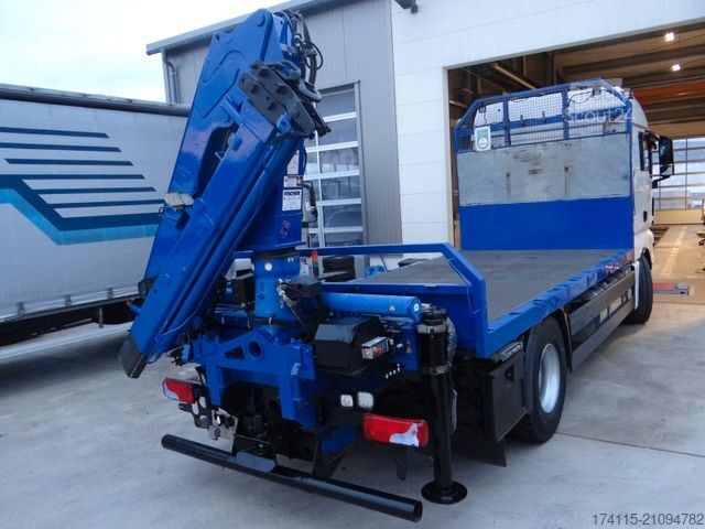 LKW mit Pritsche (offen) MAN TGX 18.440 BL 4x2 Heckkran guter Zustand