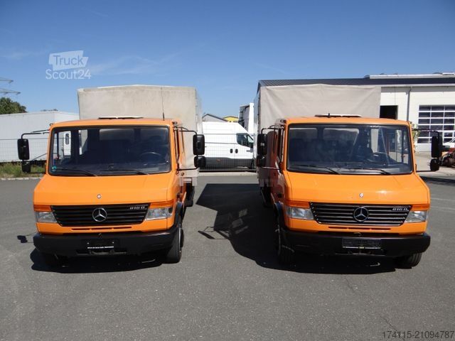 Transporter mit Pritsche & Plane MERCEDES-BENZ vario 816D Doppelkabine guter Zustand