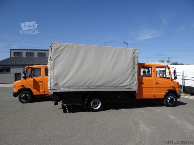 Transporter mit Pritsche & Plane MERCEDES-BENZ vario 816D Doppelkabine guter Zustand