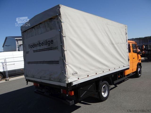 Transporter mit Pritsche & Plane MERCEDES-BENZ vario 816D Doppelkabine guter Zustand