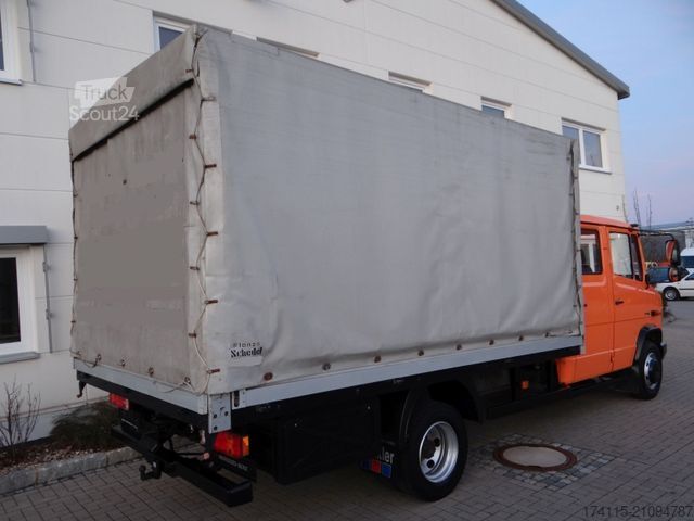 Transporter mit Pritsche & Plane MERCEDES-BENZ vario 816D Doppelkabine guter Zustand