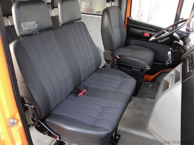 Transporter mit Pritsche & Plane MERCEDES-BENZ vario 816D Doppelkabine guter Zustand