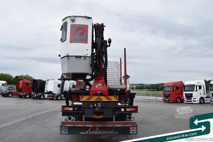 Houttransportwagen VOLVO FH 500 6x4 Penz Kabinenkran 15Z9 Leder Xenon Alu