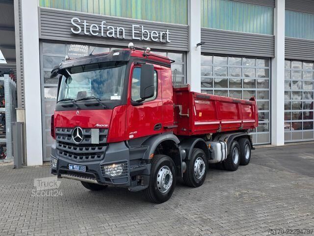 Kipper Mercedes-Benz Arocs 4145 K 8x4 Meiller Bordmatik PPC