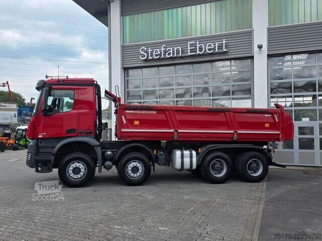 Kipper Mercedes-Benz Arocs 4145 K 8x4 Meiller Bordmatik PPC
