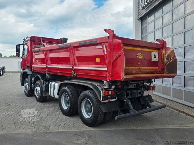Kipper Mercedes-Benz Arocs 4145 K 8x4 Meiller Bordmatik PPC