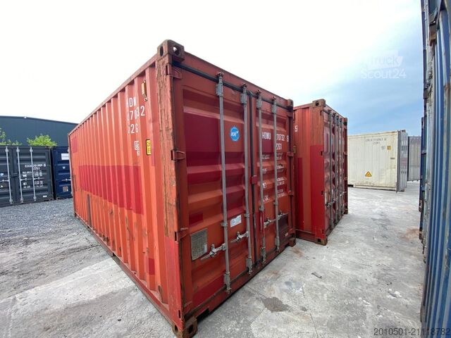 Conteneur d'expédition 20 Fuß Container / dicht & trocken Lagercontainer / Materiallager