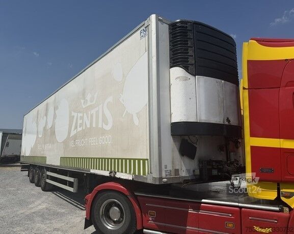 Semi-remorque frigorifique Merker 3 Achs Tiefkühl Carrier Maxima 1300 Port