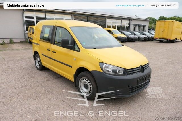 Panelová dodávka Volkswagen Caddy 2.0 TDI PARKTRONIK EURO-5 2xSCHIEBETÜR CoC