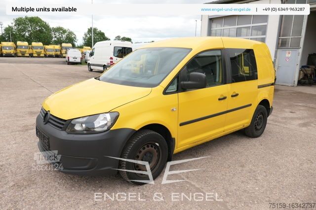 Panelová dodávka Volkswagen Caddy 2.0 TDI EURO-5 2-SITZER CoC FLÜGELTÜREN PARKTRONIK 2xSCHIEBETÜR