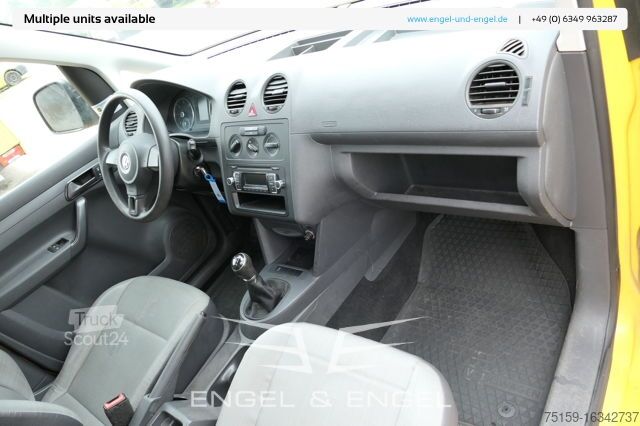 Ploščati dostavnik Volkswagen Caddy 2.0 TDI EURO-5 2-SITZER CoC FLÜGELTÜREN PARKTRONIK 2xSCHIEBETÜR