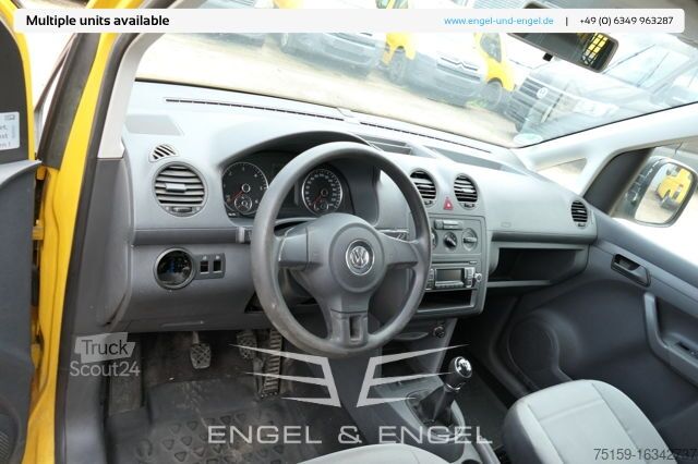 Ploščati dostavnik Volkswagen Caddy 2.0 TDI EURO-5 2-SITZER CoC FLÜGELTÜREN PARKTRONIK 2xSCHIEBETÜR