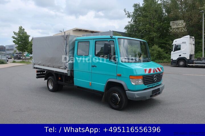 Gardinsided kassevogn MERCEDES-BENZ Nr.257 Vario 614D 1. Hand / DoKa KOMRESSOR