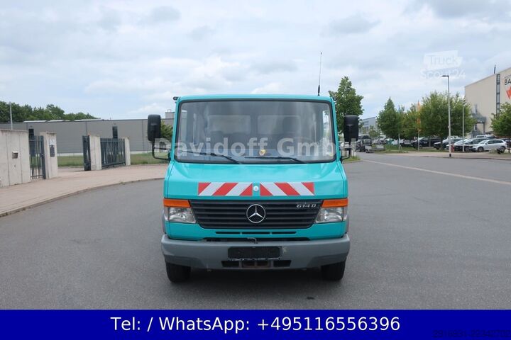 Gardinsided kassevogn MERCEDES-BENZ Nr.257 Vario 614D 1. Hand / DoKa KOMRESSOR