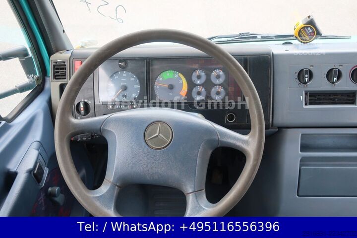 Gardinsided kassevogn MERCEDES-BENZ Nr.257 Vario 614D 1. Hand / DoKa KOMRESSOR