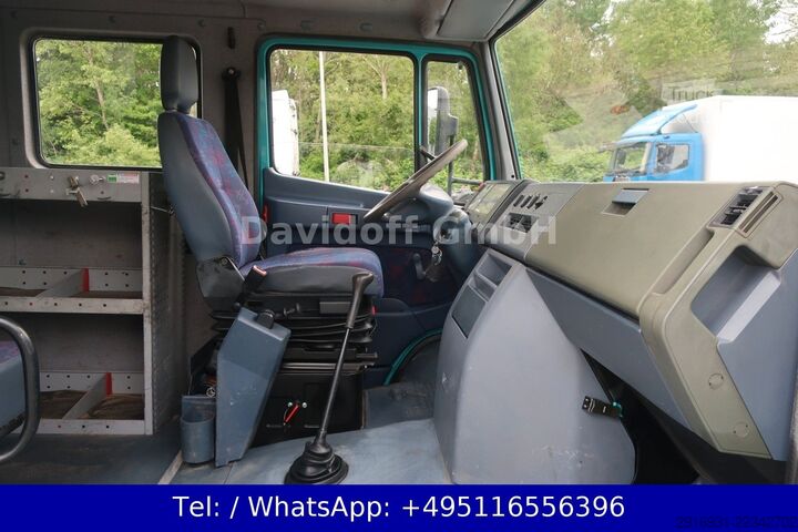 Gardinsided kassevogn MERCEDES-BENZ Nr.257 Vario 614D 1. Hand / DoKa KOMRESSOR