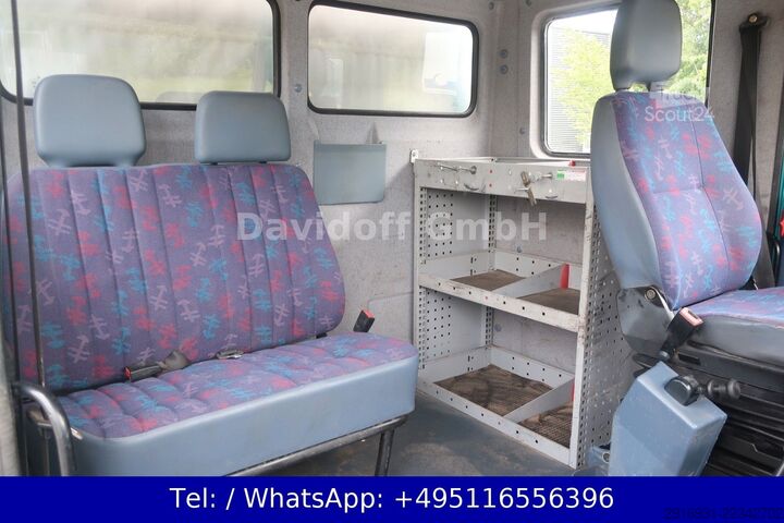 Gardinsided kassevogn MERCEDES-BENZ Nr.257 Vario 614D 1. Hand / DoKa KOMRESSOR