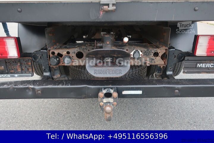 Gardinsided kassevogn MERCEDES-BENZ Nr.257 Vario 614D 1. Hand / DoKa KOMRESSOR
