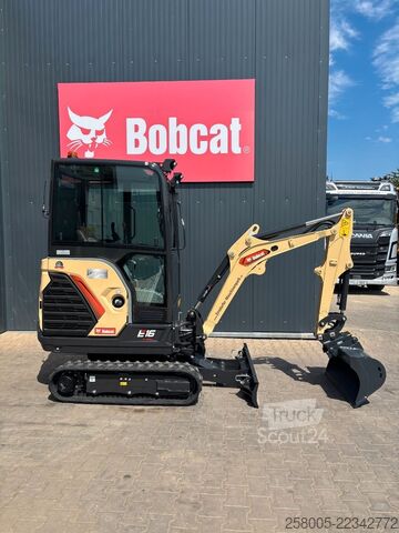 Miniekskavators BOBCAT E 16  - Exclusive Edition / Limitiert
