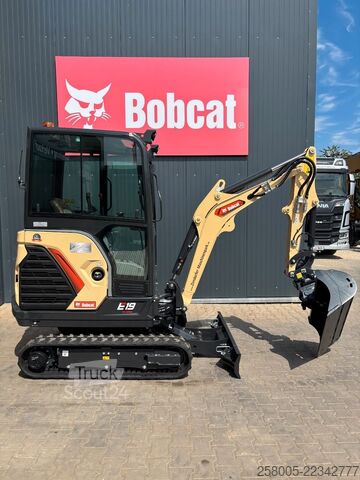 Miniekskavators BOBCAT E 19  - Exclusive Edition / Limitiert