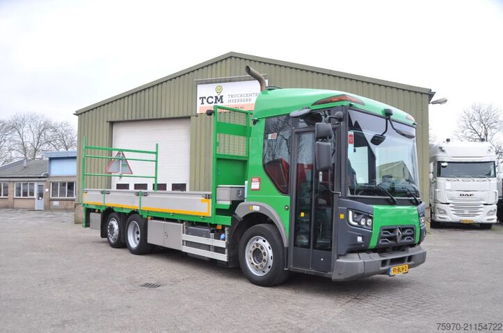 Laadplatform Renault D 6x2 320PK OPEN-LAADBAK 90.528km