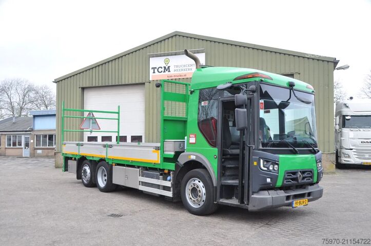 Laadplatform Renault D 6x2 320PK OPEN-LAADBAK 90.528km