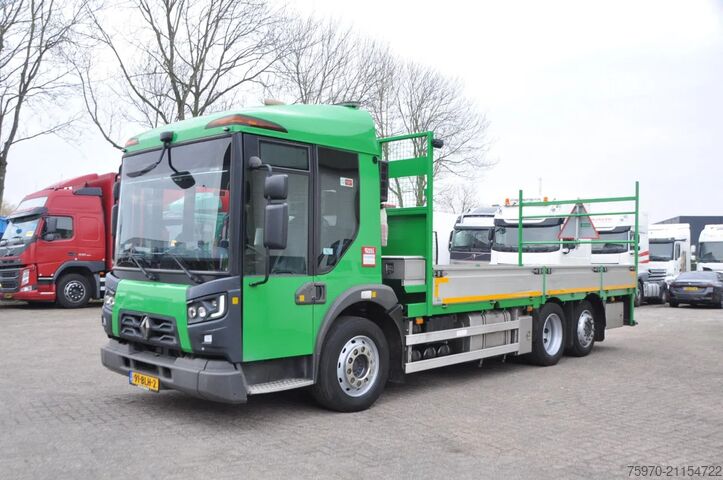 Laadplatform Renault D 6x2 320PK OPEN-LAADBAK 90.528km