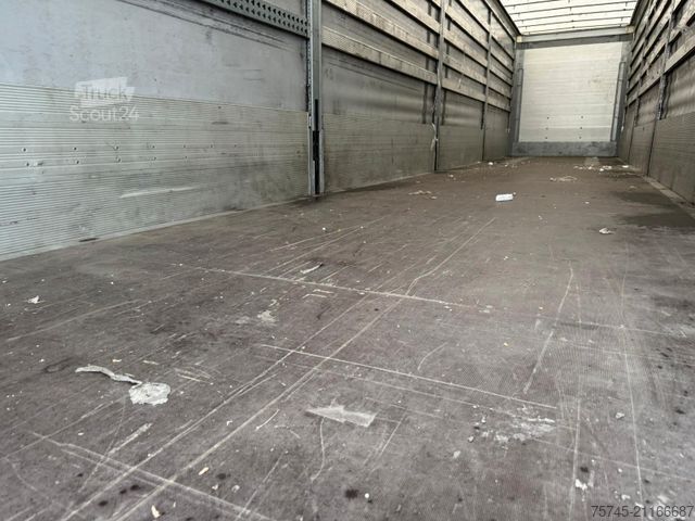 Semirremolque abierto con toldo SCHMITZ CARGOBULL SCB*S3T *  * HUBDACH * LIFTACHSE *VERZINKT*