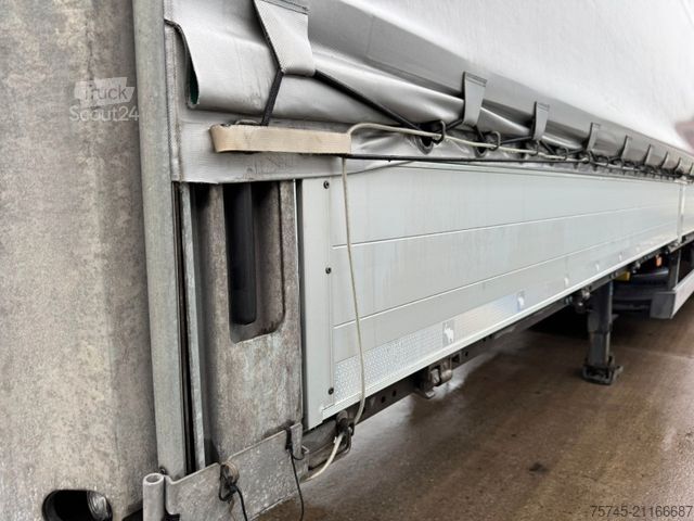 Semirremolque abierto con toldo SCHMITZ CARGOBULL SCB*S3T *  * HUBDACH * LIFTACHSE *VERZINKT*