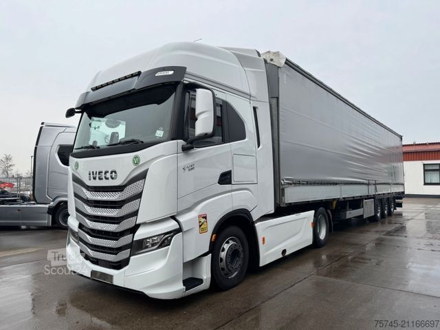 Yüksek hacimli çekici IVECO S-WAY 530 * RETARDER * 2 X TANK * MIT AUFLIEGER