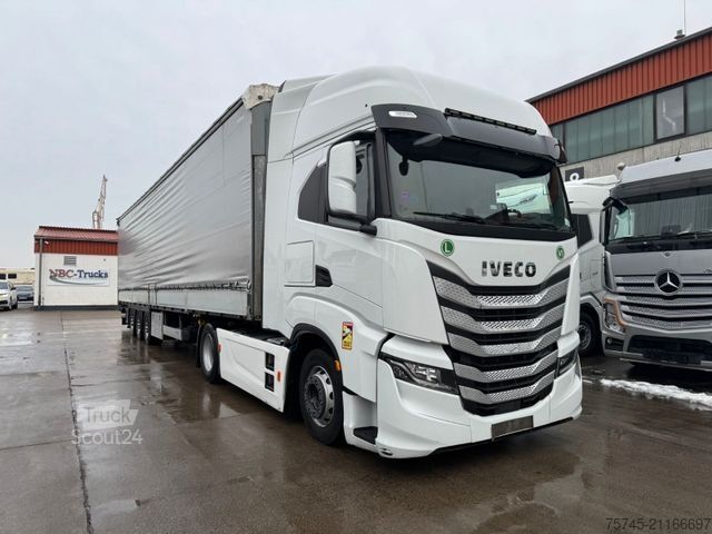 Yüksek hacimli çekici IVECO S-WAY 530 * RETARDER * 2 X TANK * MIT AUFLIEGER