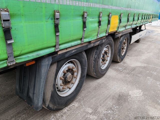 Open oplegger met zeil KRONE SD