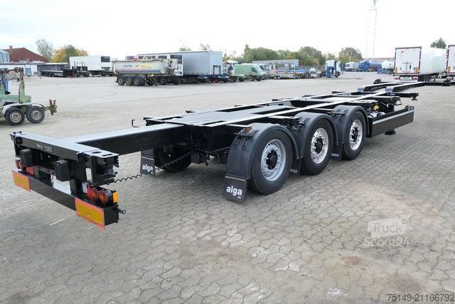 Wissellaadbak oplegger KRONE SD, Thermo King Kühlaggregat, Alle Container