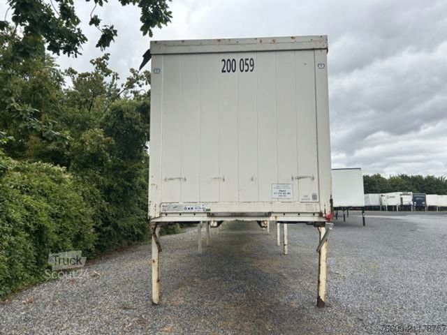 Wissellaadbak oplegger KRONE Baustoff-Flat