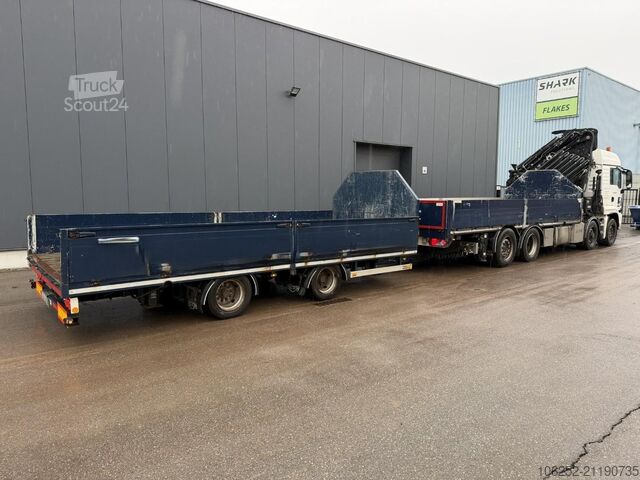 Piattaforma di carico MAN TGS 35.440 8x2/4 HYDRO-DRIVE + KRAN HIAB 622 E-...