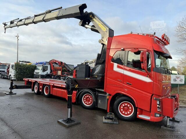 Jeřábové vozidlo Volvo FH 750 8x2 + PALFINGER PK92002 SH E (6x - 20m) ...