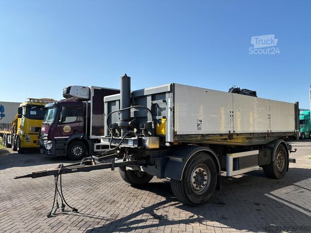 Avfallsbil LAG 2 AXLE + KIPPER + ALUMINIUM ZIJBORDEN + PERFECT...