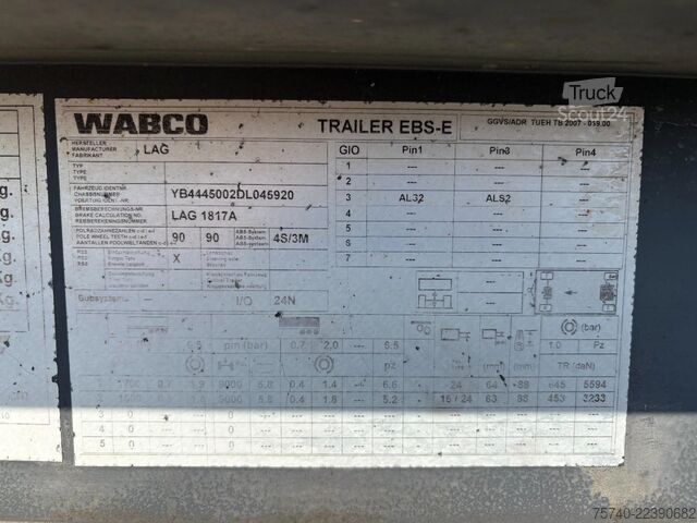 Ribaltabile LAG 2 AXLE + KIPPER + ALUMINIUM ZIJBORDEN + PERFECT...