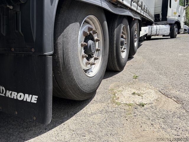 отворено полуремарке с брезент Krone Profi Liner SDP 27