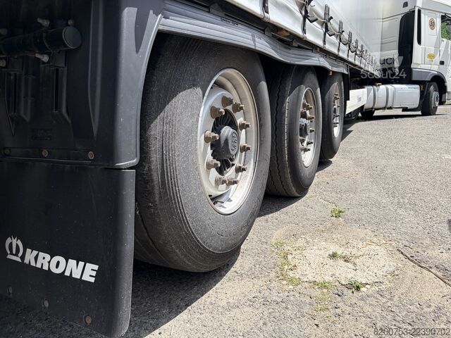 отворено полуремарке с брезент Krone Profi Liner SDP 27