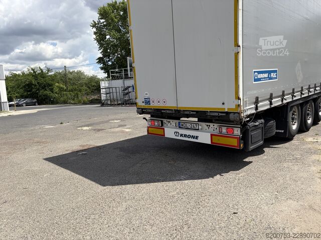 отворено полуремарке с брезент Krone Profi Liner SDP 27