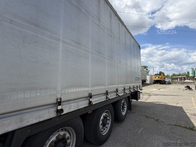 отворено полуремарке с брезент Krone Profi Liner SDP 27