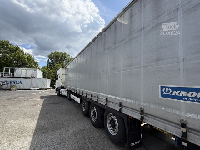отворено полуремарке с брезент Krone Profi Liner SDP 27