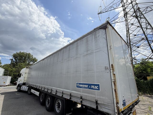 отворено полуремарке с брезент Krone Profi Liner SDP 27