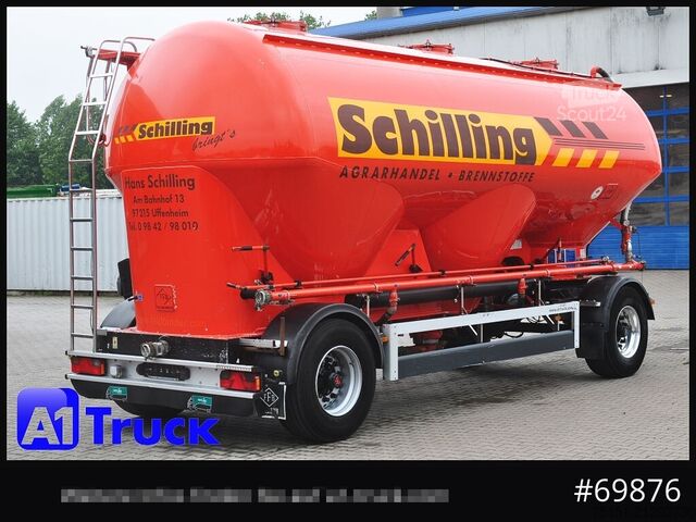 Силосний причіп FELDBINDER HEUT 31.2 Silo, Futtermittel, 31m³, 3 Kammern,