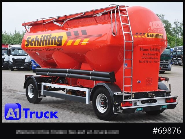 Силосний причіп FELDBINDER HEUT 31.2 Silo, Futtermittel, 31m³, 3 Kammern,