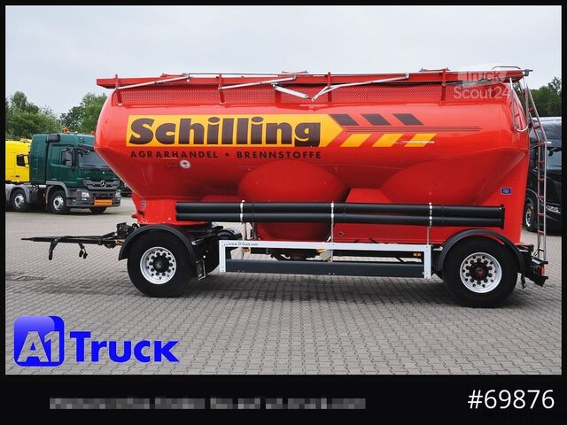 Силосний причіп FELDBINDER HEUT 31.2 Silo, Futtermittel, 31m³, 3 Kammern,